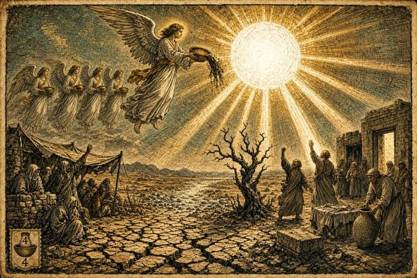 Rev 16:8-9