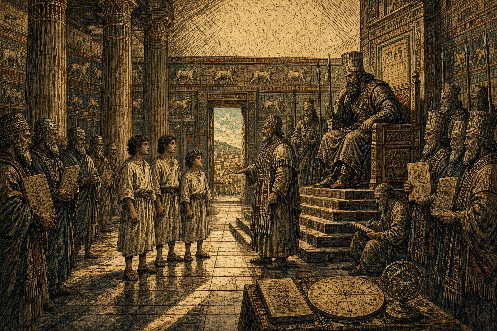 Dan 1:17-21